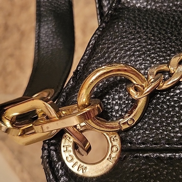 ***FINAL***MICHAEL KORS BLACK PEBBLE LEATHER PURSE - Picture 10 of 16